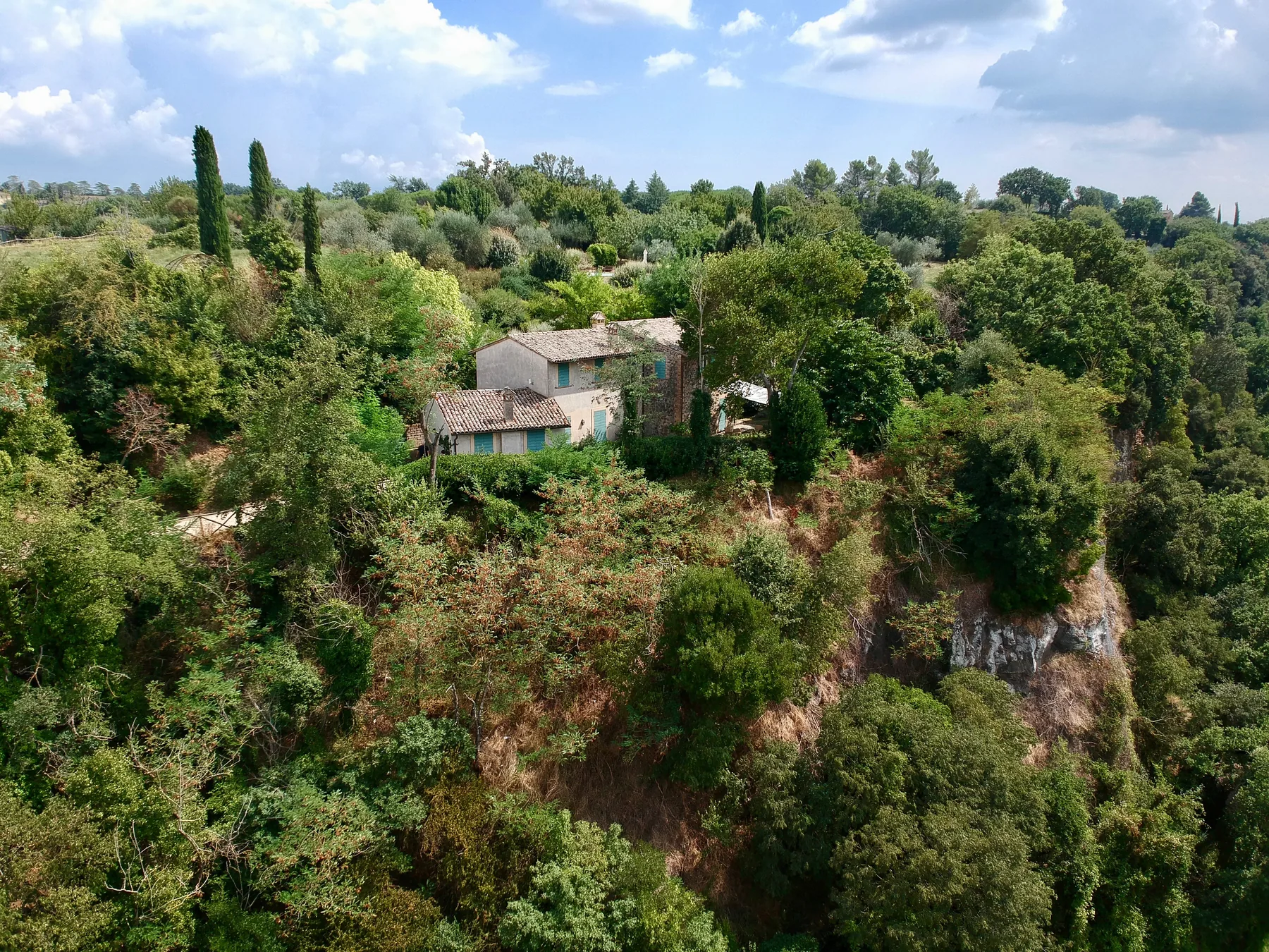 The Estate from above The Estate from above
